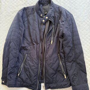 H&M Jacket Mens Navy Blue Small